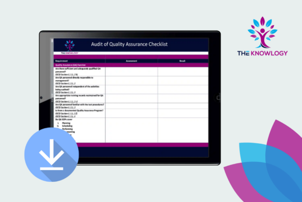 Quality Assurance Audit Checklist